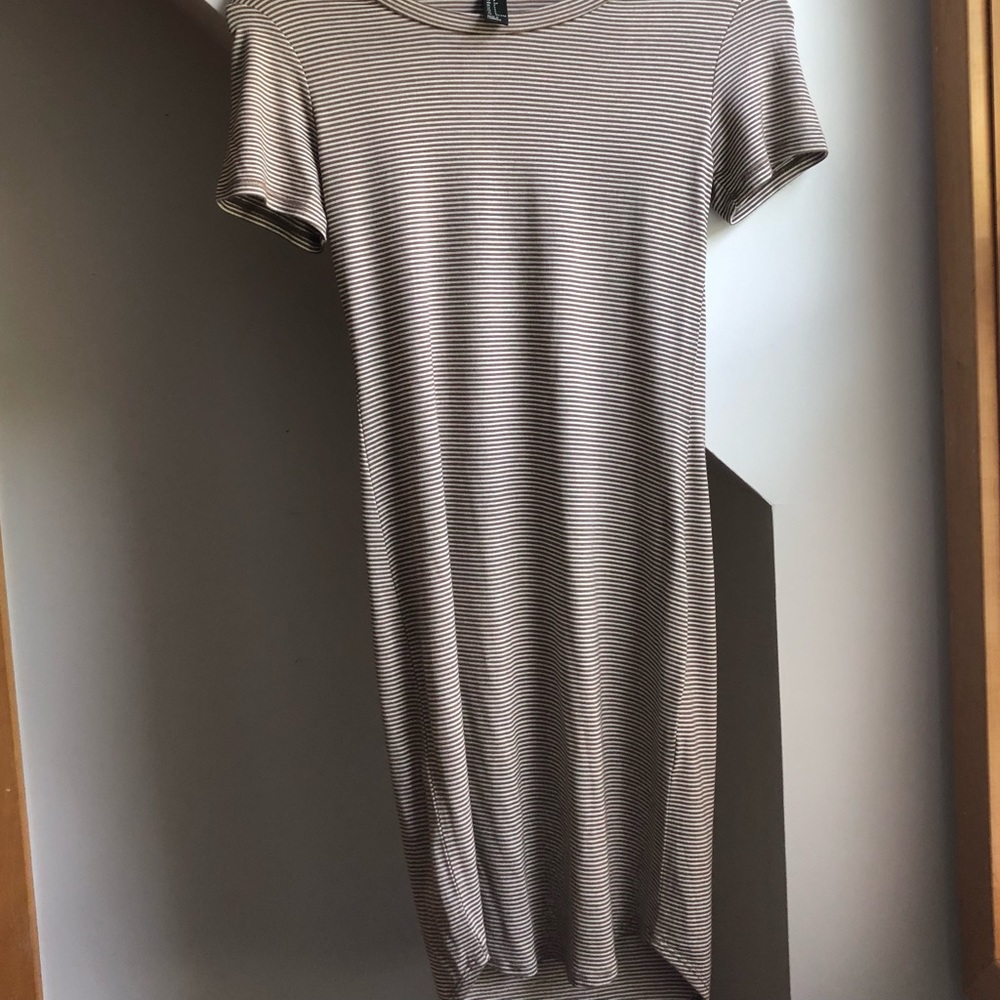 Striped T-shirt dress